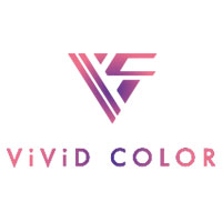ViViD COLOR（vivid color）の公式ロゴ
